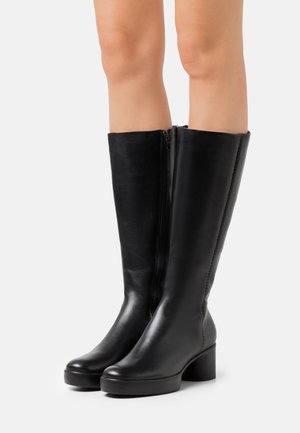 SHAPE SCULPTED MOTION - Bottes à plateau - black