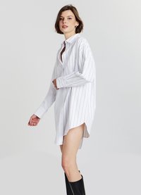 Calliope RIGHE - Abito a camicia - var bianco ottico