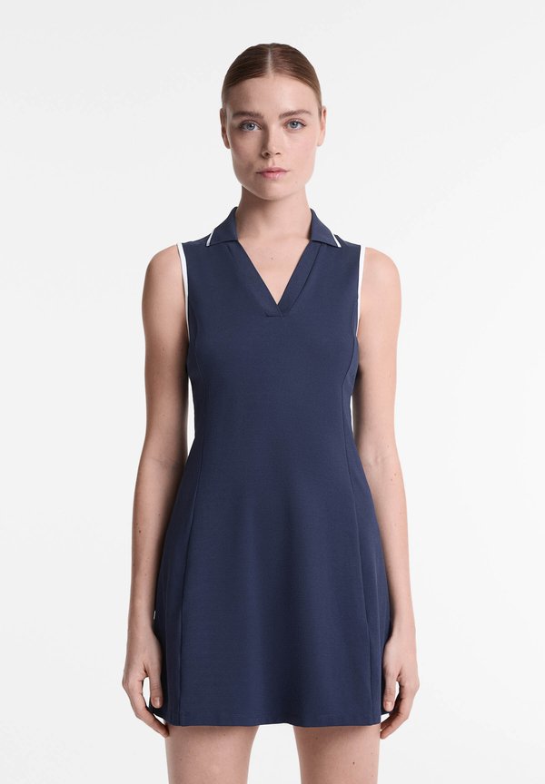 POLO COLLAR PIQUÉ - Jerseykleid