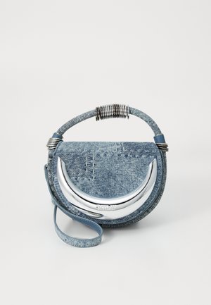 JEENA WASHED ROUND BAG - Rokassoma - medium denim