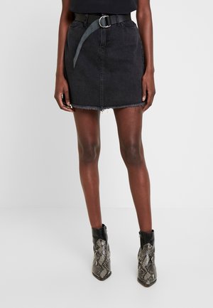 A-Linien-Rock - black denim