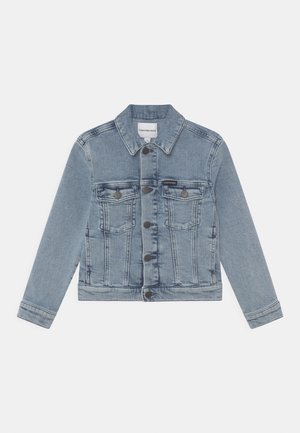 TRUCKER - Veste en jean - denim medium