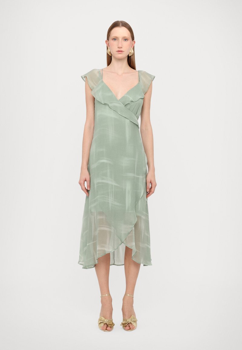 Armani Exchange DRESS - Day dress - sage/light green - Zalando