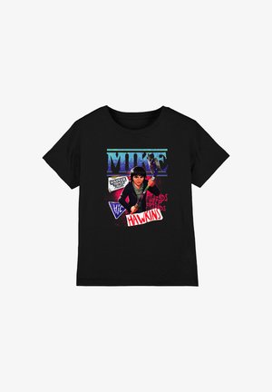 NETFLIX, STRANGER THINGS TALES FROM 85 MIKE UNISEX - Print T-shirt - black