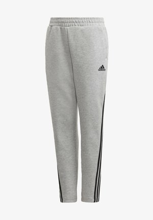 3-STREIFEN DOUBLEKNIT TAPERED LEG HOSE - Pantalon classique - grey