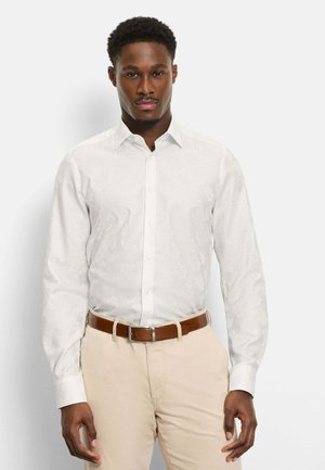 LEVEL FIVE, BODY FIT, KENT - Hemd - hellbeige