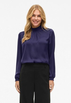 MIT LANGEN  ÄRMELN VISOFIE - Bluse - rhodonite