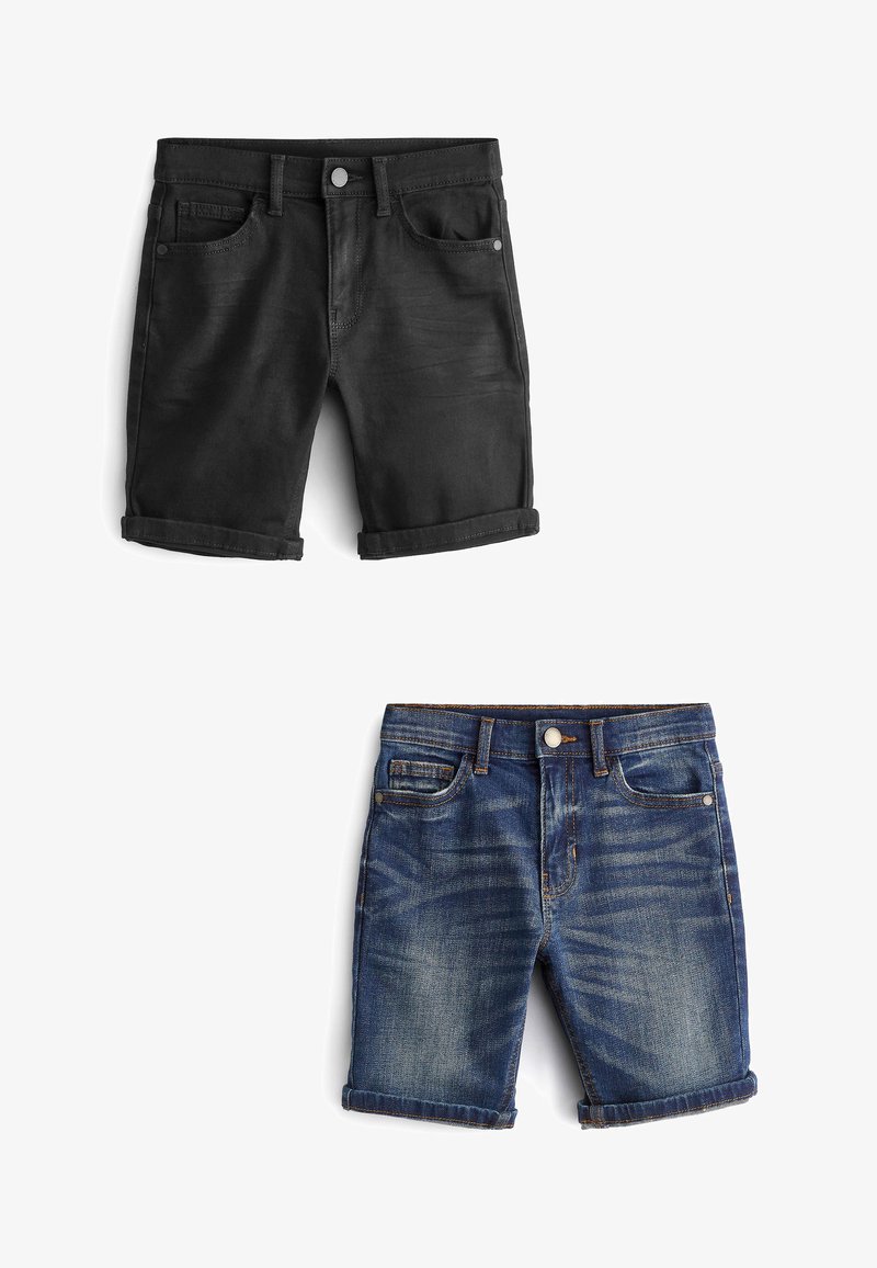 Next 2 PACK 3-16YRS - Kratke hlače iz džinsa - blue black