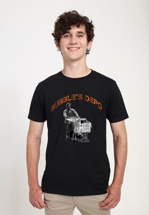 THE WIRE BUBBLE - T-shirt med print - black