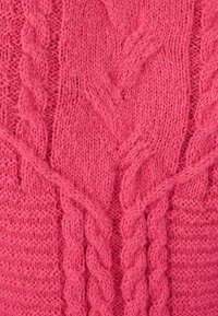 Damart À TORSADES ET BOUTONS  - Maglione - framboise grisé