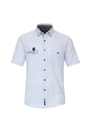 KURZARM GESTREIFT CASUAL FIT - Hemd - hellblau