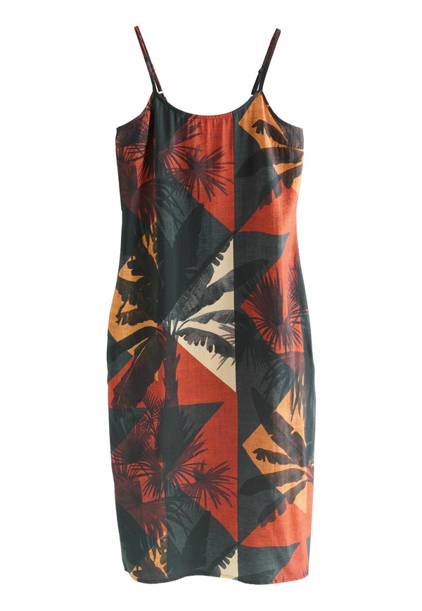 REGULAR FIT - MIDI  - Freizeitkleid - palm