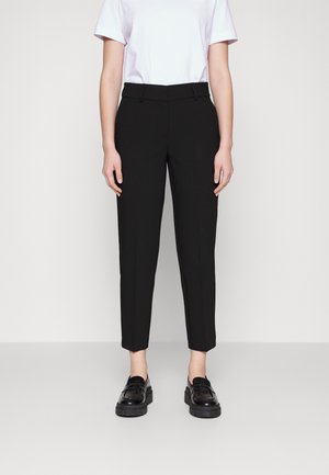 SLFRITA RIA CROPPED PANT - Kalhoty - black