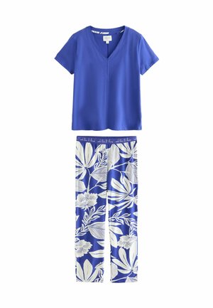 Next REGULAR FIT -SHORT SLEEVE SET - Nattplagg set - blue