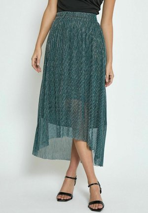 Minus KAMINA - Maksi sijonas - met lake blue metallic