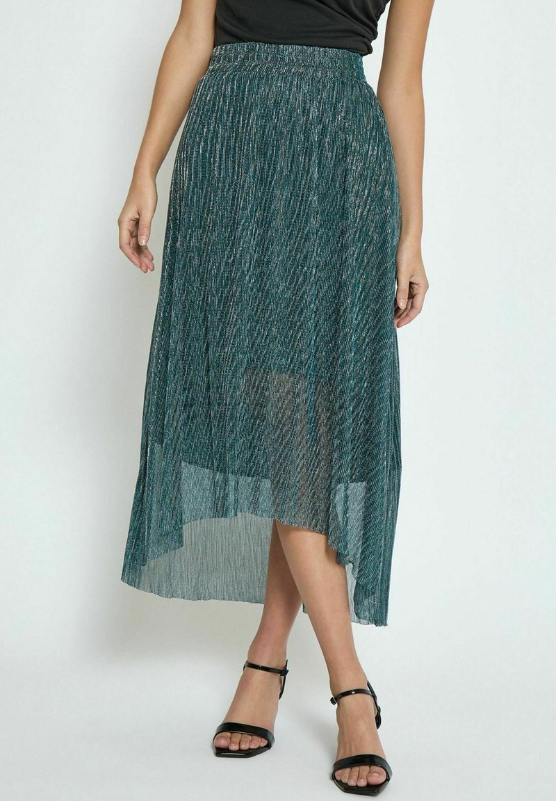 Minus - KAMINA - Jupe longue - met lake blue metallic, Agrandir