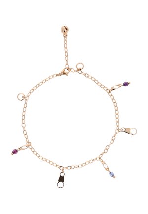 Enkelbandjes - rose gold/purple