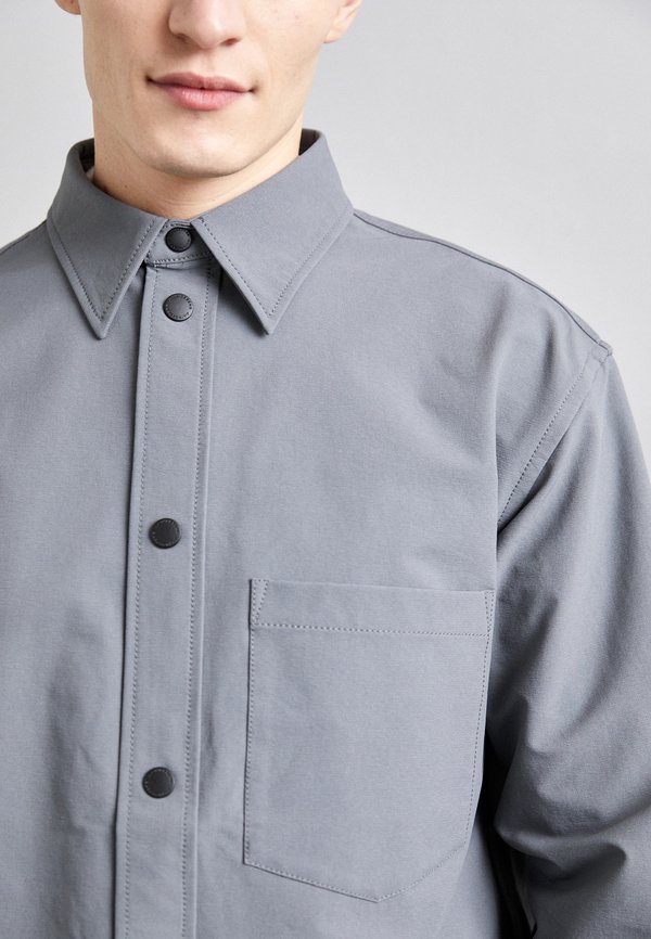 HOWARD TECH OVERSHIRT - Summer jacket - lava smoke4
