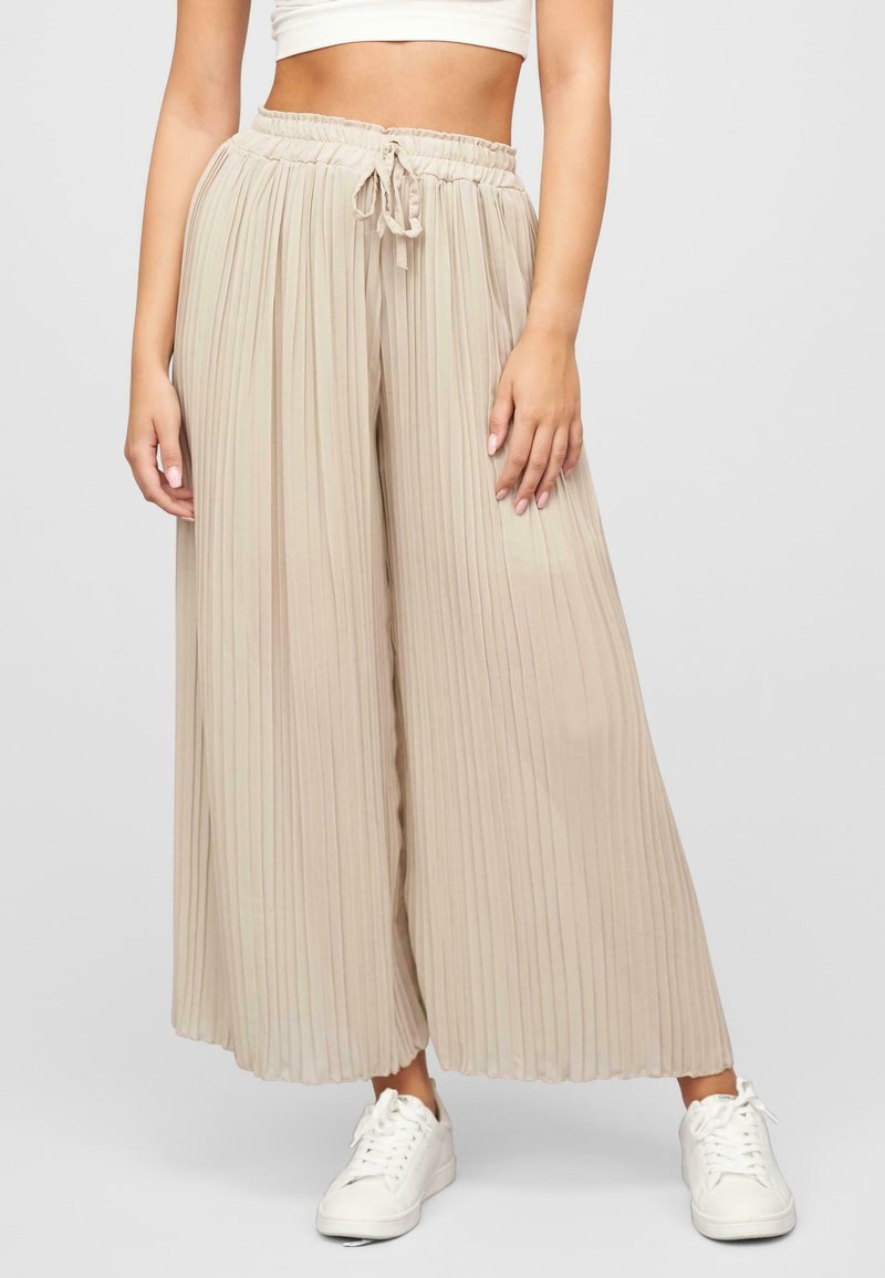 Cloud 5ive MIT WEITEM SCHNITT UND 2-LAGIGEM  - Pantalones - beige