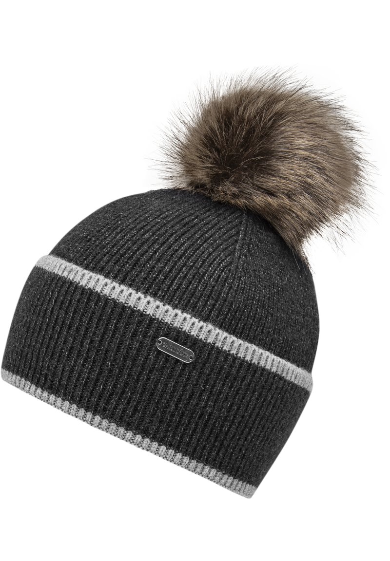 Damen Mützen | Chillouts MIT POMPOM JANINA Mütze anthracite/anthrazit - CE25350 Damen Mützen | Chillouts MIT POMPOM JANINA Mütze anthracite/anthrazit - CE25350