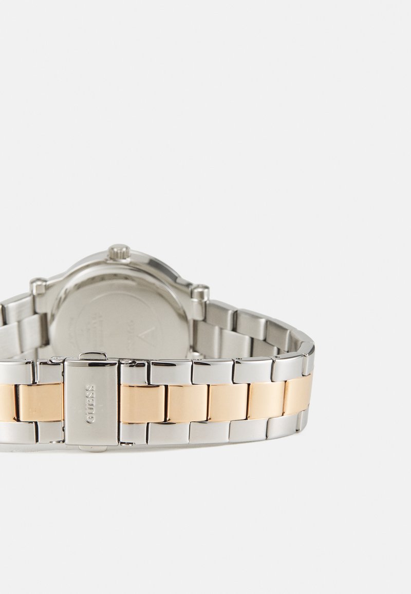 GUESS Fawn dameshorloge van roestvrij staal, Meerkleurig/Goud, Klassiek