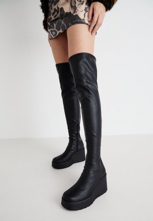 WIDE - Platform boots - black
