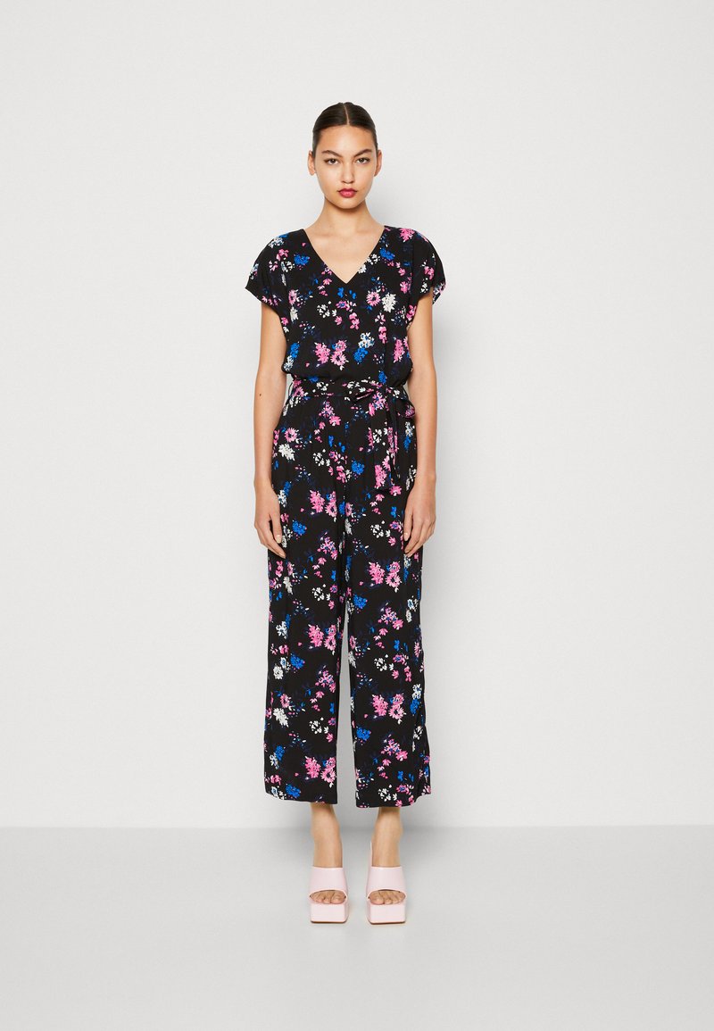 b.young Jumpsuit black mix/mottled black Zalando