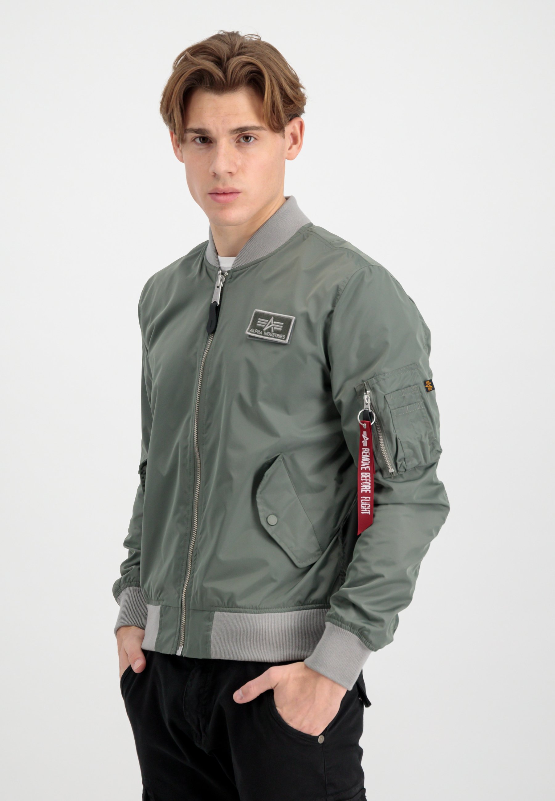 ✨88~92年製✨ (M) ALPHA MA-1 USA 80s silver MA-1 Heritage Bomber Jacket | Alpha Industries