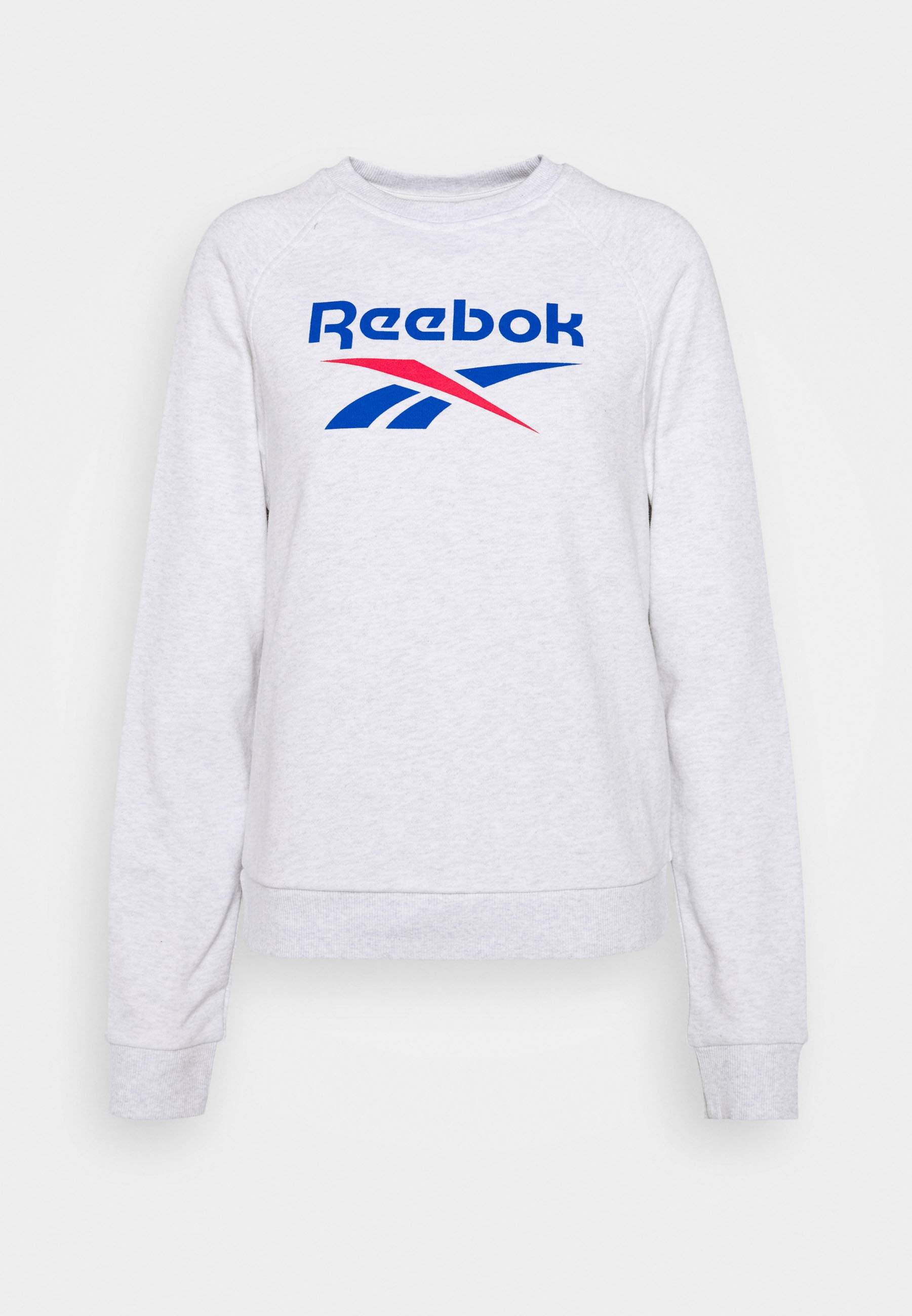 Reebok Classic VECTOR CREW Sweatshirt white melange Reebok Classics bright blue logo sweatshirt | Sweatshirts
