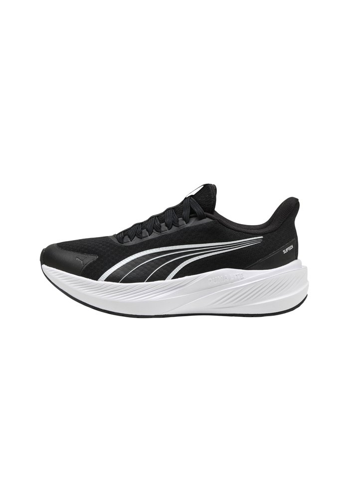 PUMA BASSE À LACETS JUNIOR DASHER LITE - Trainers - noir - blanc