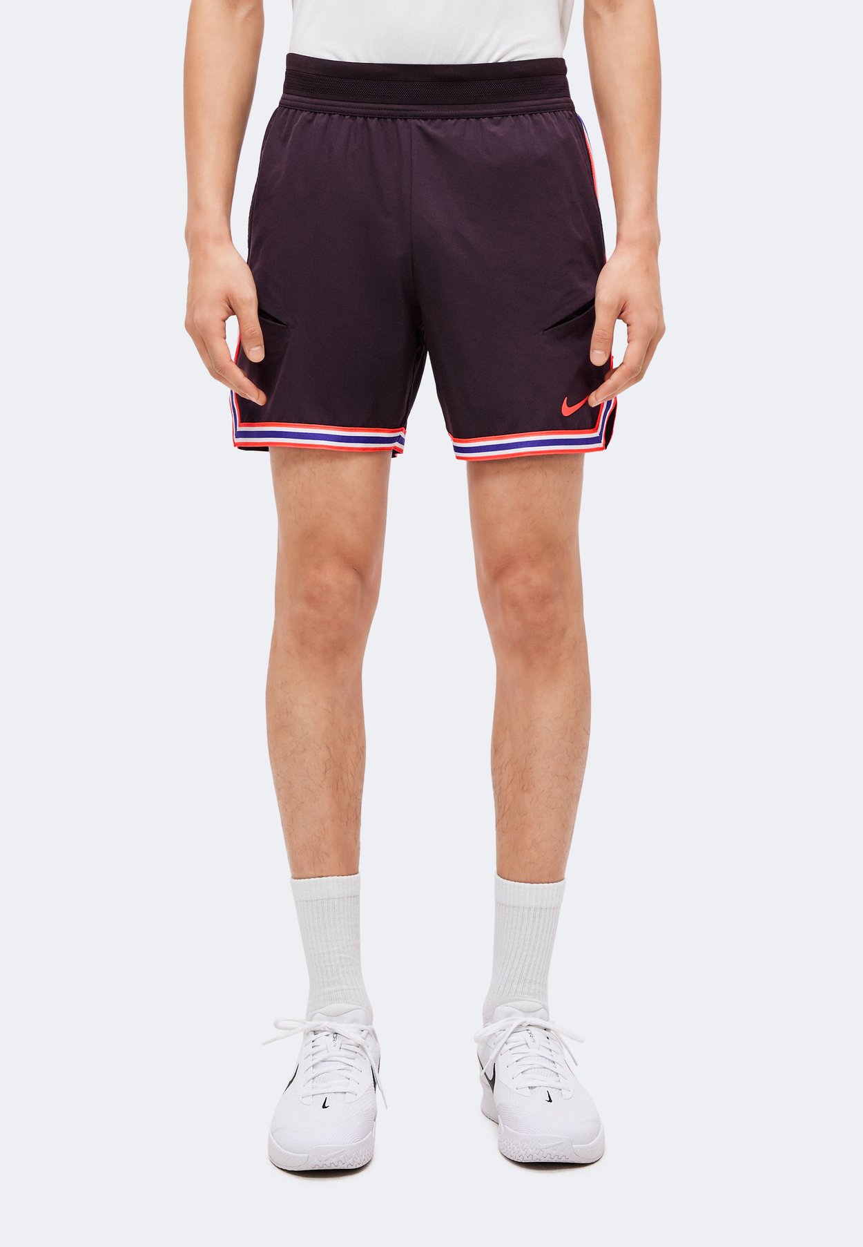 Nike SLAM - Sports shorts - burgundy ash/bright crimson