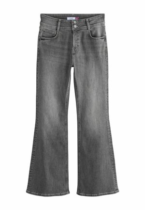 TALL FIT - HIGH RISE STRETCH - Blugi evazați - grey