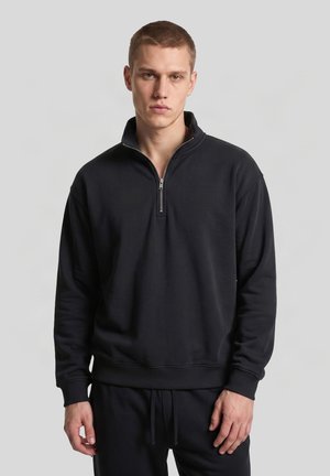Urban Classics, FLUFFY LOOSE FIT TROYER - Sweatshirt - black