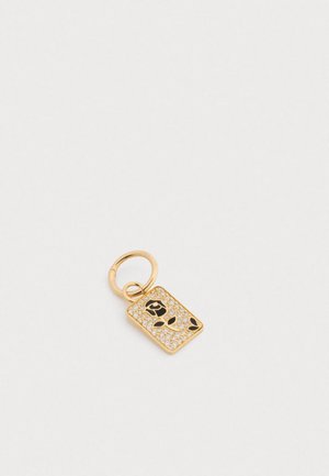 ROSE NOIRE - Boucle d'oreille individuelle - jaune