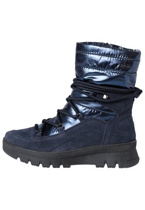 Stivaletti con plateau - blue