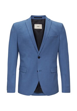 s.Oliver BLACK LABEL HOCHELASTISCHES IN - Blazer jacket - blau