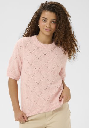 PAVAANI SS PULLOVER - T-shirt imprimé - chalk pink