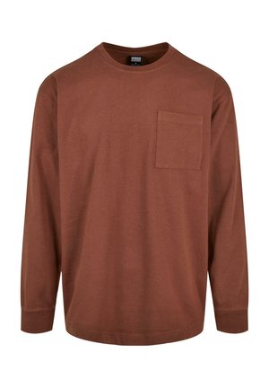 Urban Classics HEAVY OVERSIZED  - Langærmet T-shirt - bark