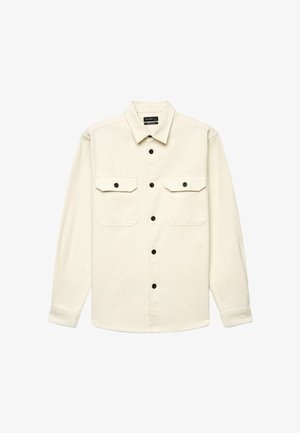 Calliope, CAMICIA TINTA UNITA - Camicia - sabbia