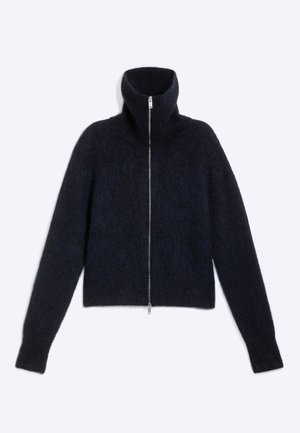 Weekday, GILDA ZIP CARDIGAN - Ζακέτα - navy melange