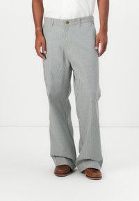 New Era - Jeans Relaxed Fit - light blue/white Miniaturebillede 1