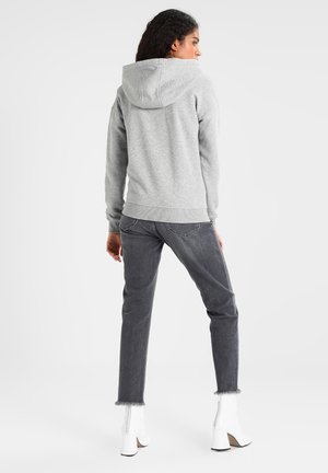 Urban Classics HOODY - Bluză de molton cu fermoar - grey