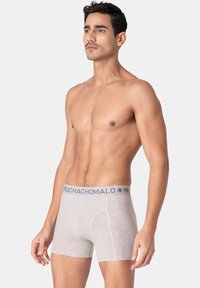 MUCHACHOMALO 2-PACK SOLID - Boxer alsónadrág - blue grey melange