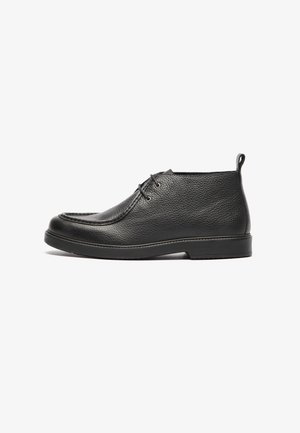 LEATHER - Lace-ups - black
