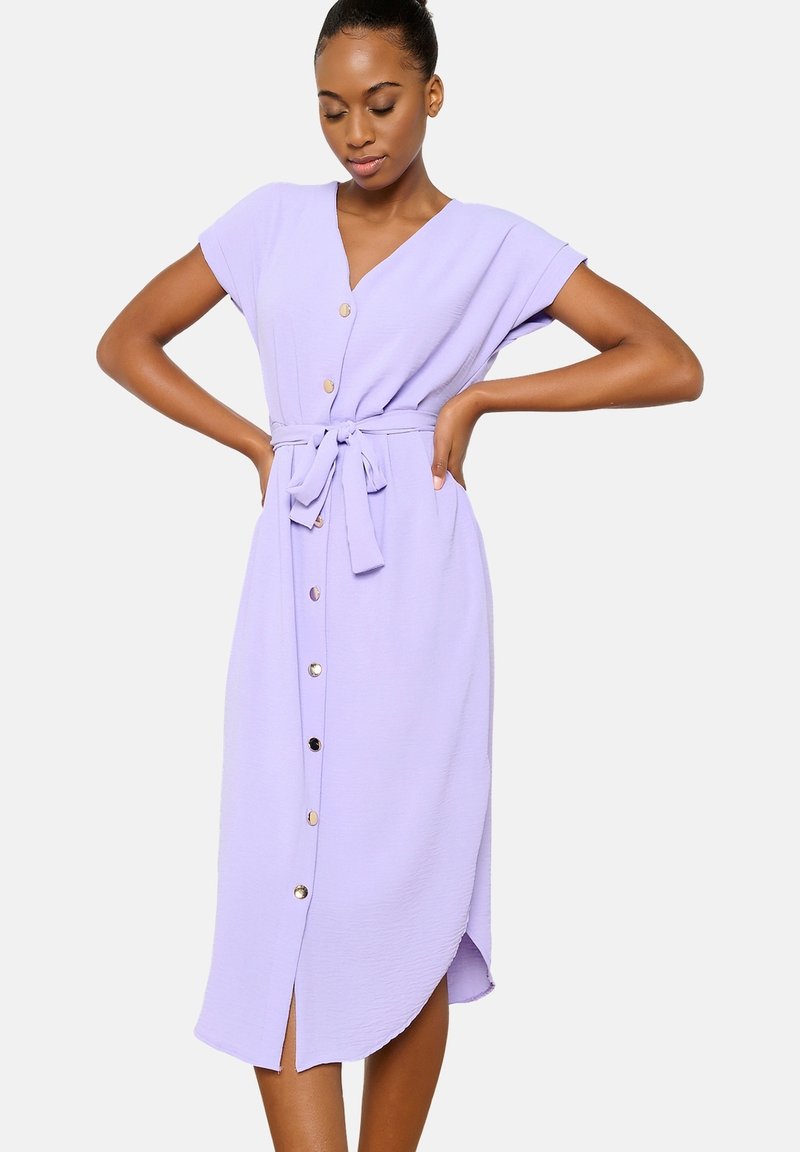 LolaLiza - WITH V-NECK - Kasdienė suknelė - pastel lilac, Padidinti