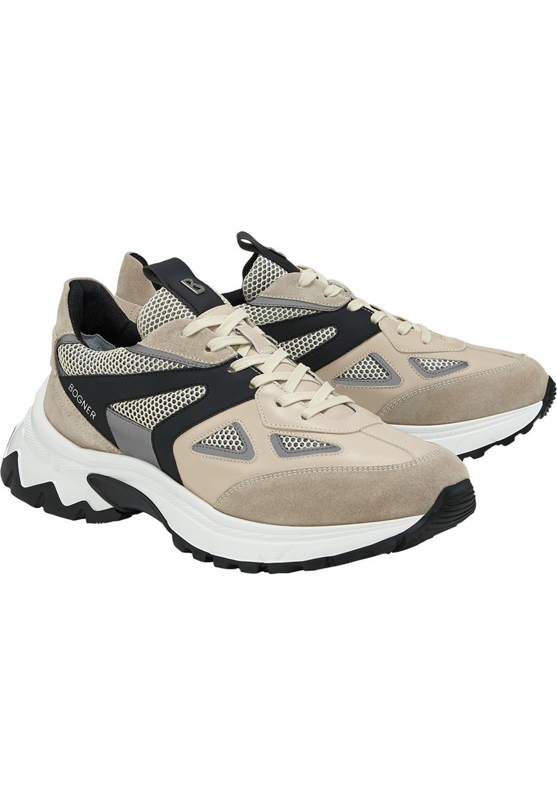 Herren Sneaker low | Bogner Sneaker low sand schwarz/sand - NH38426 Herren Sneaker low | Bogner Sneaker low sand schwarz/sand - NH38426