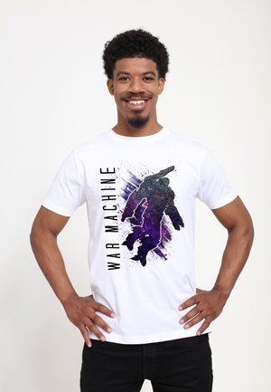 AVENGERS: ENDGAME WAR MACHINE PAINTED - T-shirt z nadrukiem
