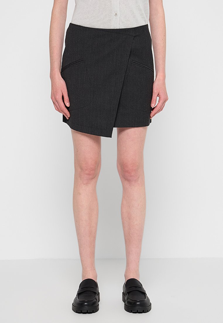 Birgitte Herskind Minirok antraciet Birgitte Herskind Minirok antraciet