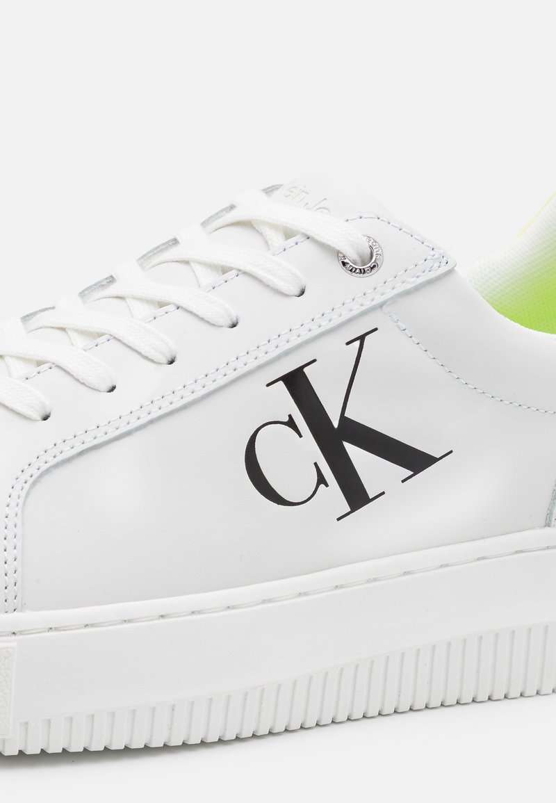 Herren Sneaker low | Calvin Klein Jeans CHUNKY CUPSOLE Sneaker low white/safety yellow/weiß - MV27143 Herren Sneaker low | Calvin Klein Jeans CHUNKY CUPSOLE Sneaker low white/safety yellow/weiß - MV27143