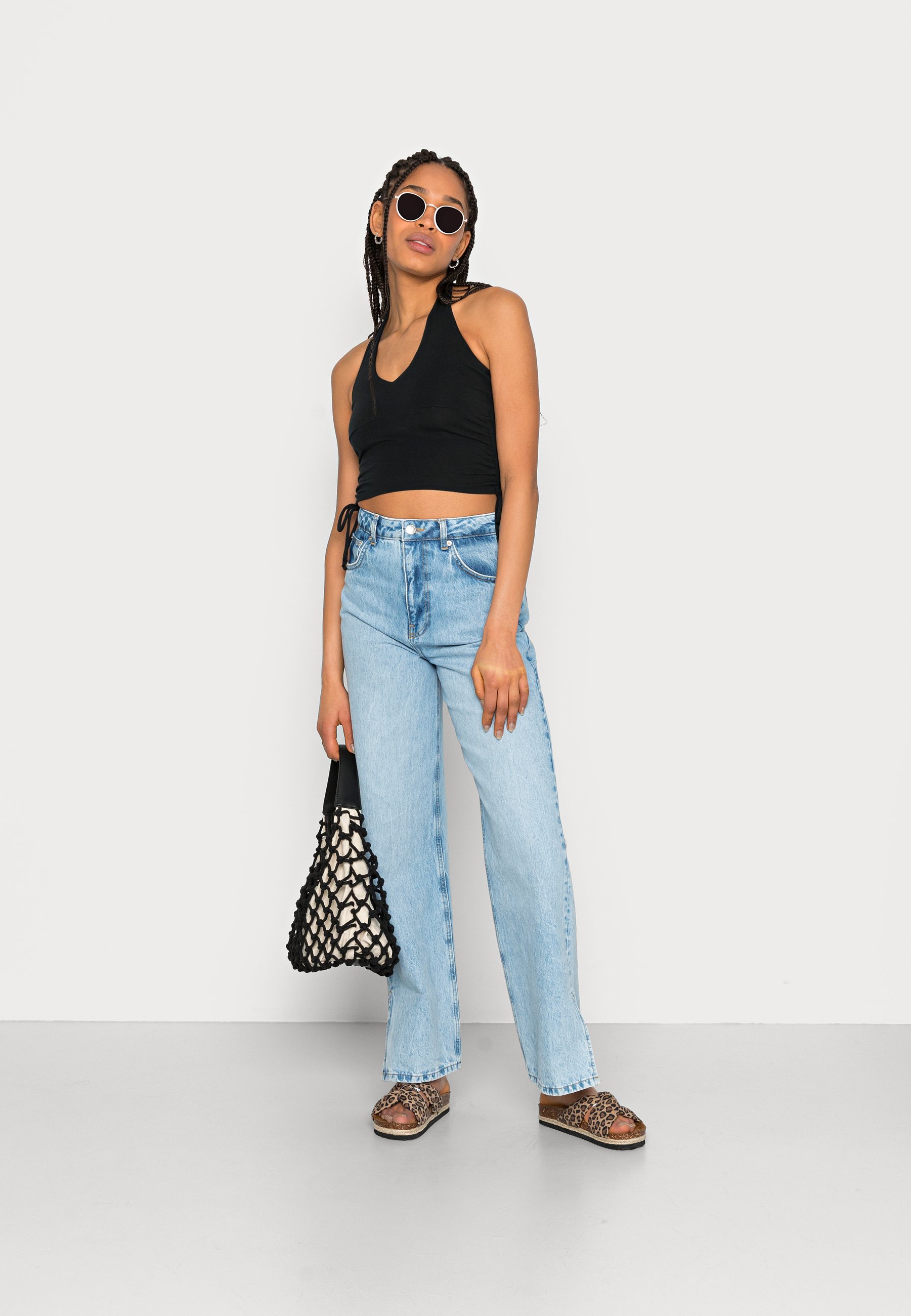 Hollister Co. DOUBLE SIDE CINCH HALTER 
